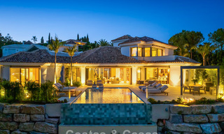 Villa de luxe méditerranéenne moderne à vendre dans une résidence sécurisée à Marbella - Benahavís 800496 