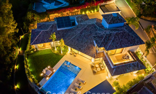 Villa de luxe méditerranéenne moderne à vendre dans une résidence sécurisée à Marbella - Benahavís 800498 