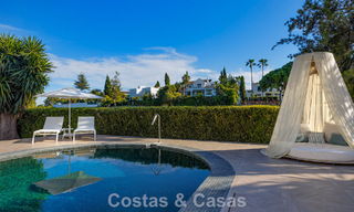 Villa de luxe méditerranéenne de plain-pied à vendre en première ligne de golf à Guadalmina, Marbella 800564 