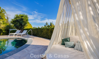 Villa de luxe méditerranéenne de plain-pied à vendre en première ligne de golf à Guadalmina, Marbella 800581 