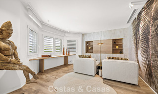 Villa de luxe méditerranéenne de plain-pied à vendre en première ligne de golf à Guadalmina, Marbella 800585 