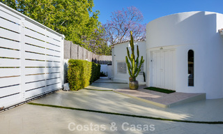 Villa de luxe méditerranéenne de plain-pied à vendre en première ligne de golf à Guadalmina, Marbella 800589 