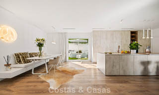Villa de luxe méditerranéenne de plain-pied à vendre en première ligne de golf à Guadalmina, Marbella 800612 