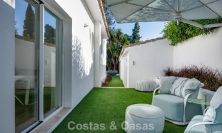 Villa de luxe méditerranéenne de plain-pied à vendre en première ligne de golf à Guadalmina, Marbella 800616 