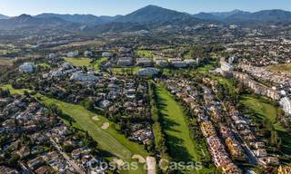 Villa de luxe méditerranéenne de plain-pied à vendre en première ligne de golf à Guadalmina, Marbella 800619 