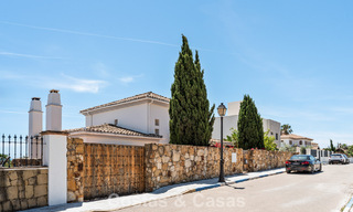 Spacieuse villa de style architectural espagnol moderne avec vue imprenable sur la mer à vendre à Manilva, Costa del Sol 800628 