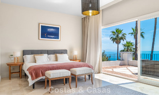 Spacieuse villa de style architectural espagnol moderne avec vue imprenable sur la mer à vendre à Manilva, Costa del Sol 800634 