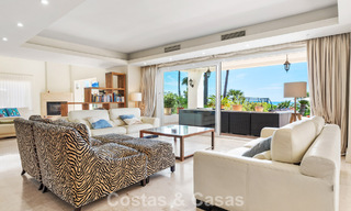 Spacieuse villa de style architectural espagnol moderne avec vue imprenable sur la mer à vendre à Manilva, Costa del Sol 800642 