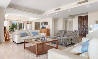 Spacieuse villa de style architectural espagnol moderne avec vue imprenable sur la mer à vendre à Manilva, Costa del Sol 800645 