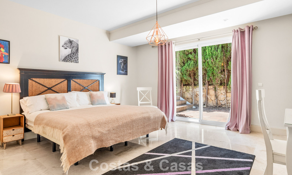 Spacieuse villa de style architectural espagnol moderne avec vue imprenable sur la mer à vendre à Manilva, Costa del Sol 800655