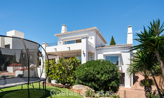 Spacieuse villa de style architectural espagnol moderne avec vue imprenable sur la mer à vendre à Manilva, Costa del Sol 800664 
