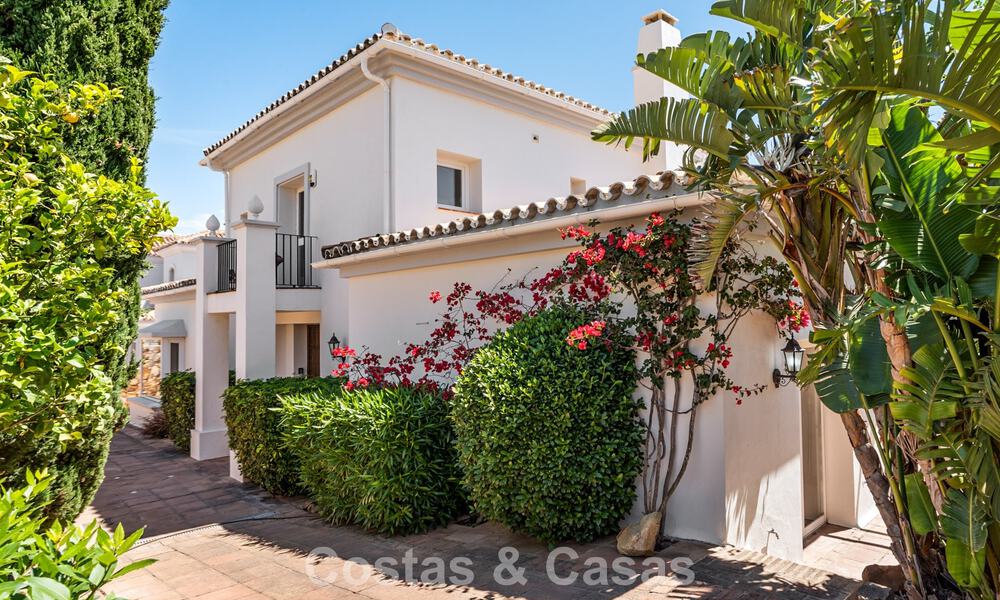 Spacieuse villa de style architectural espagnol moderne avec vue imprenable sur la mer à vendre à Manilva, Costa del Sol 800672