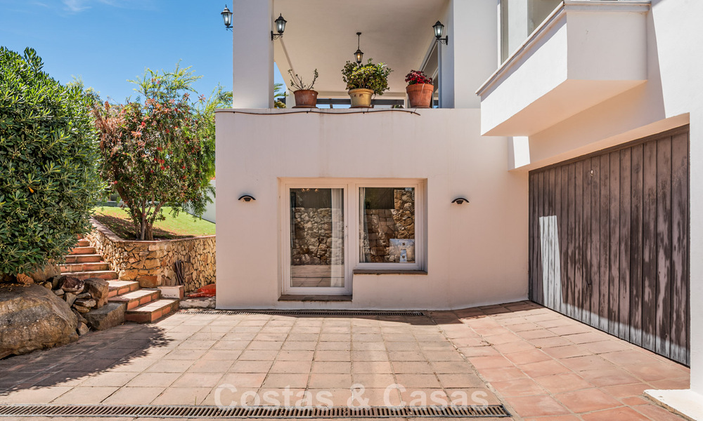 Spacieuse villa de style architectural espagnol moderne avec vue imprenable sur la mer à vendre à Manilva, Costa del Sol 800674