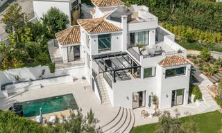 Villa de luxe entièrement rénovée à vendre dans la Vallée du Golf de Nueva Andalucía, Marbella 800737 