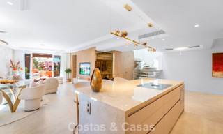 Penthouse duplex exclusif en front de mer à vendre sur la new golden mile entre Marbella et Estepona 800761 