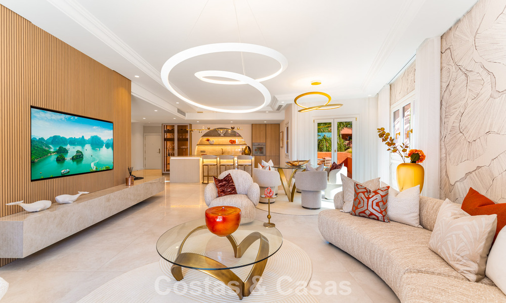 Penthouse duplex exclusif en front de mer à vendre sur la new golden mile entre Marbella et Estepona 800764