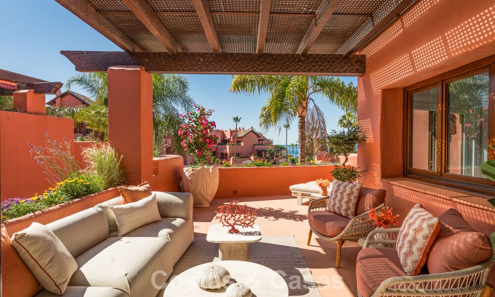 Penthouse duplex exclusif en front de mer à vendre sur la new golden mile entre Marbella et Estepona 800765