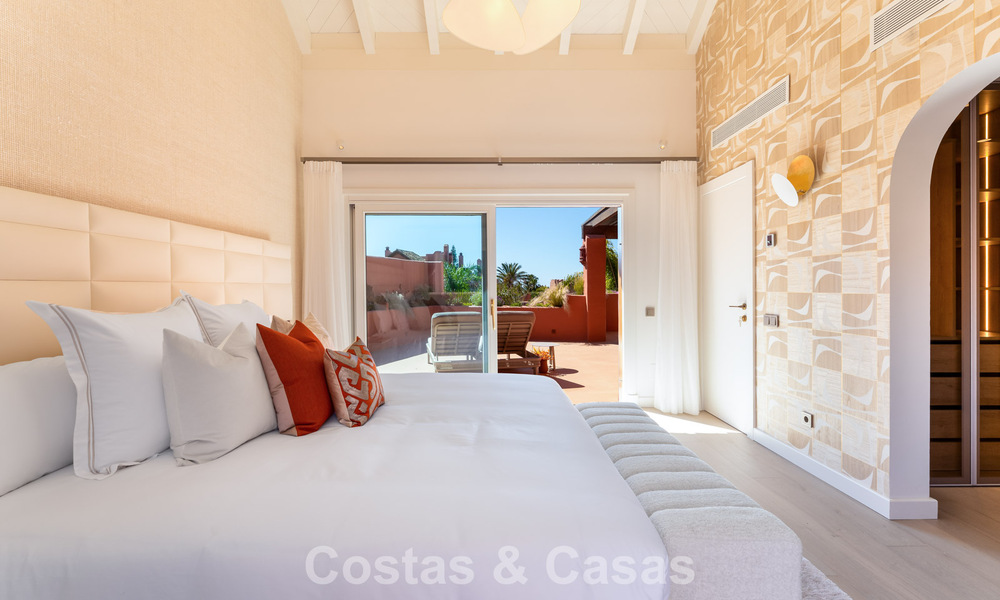 Penthouse duplex exclusif en front de mer à vendre sur la new golden mile entre Marbella et Estepona 800779
