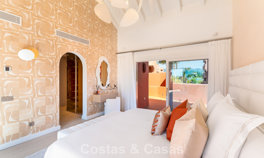 Penthouse duplex exclusif en front de mer à vendre sur la new golden mile entre Marbella et Estepona 800780