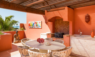 Penthouse duplex exclusif en front de mer à vendre sur la new golden mile entre Marbella et Estepona 800786 