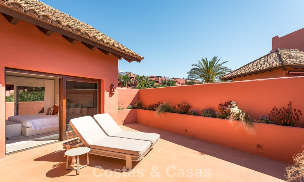 Penthouse duplex exclusif en front de mer à vendre sur la new golden mile entre Marbella et Estepona 800788