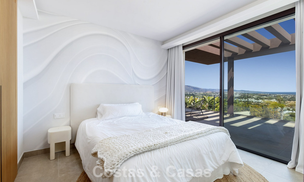 Villa de luxe contemporaine avec vues panoramiques à vendre dans les collines de Marbella - Benahavís 800796