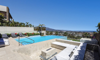 Villa de luxe contemporaine avec vues panoramiques à vendre dans les collines de Marbella - Benahavís 800818 