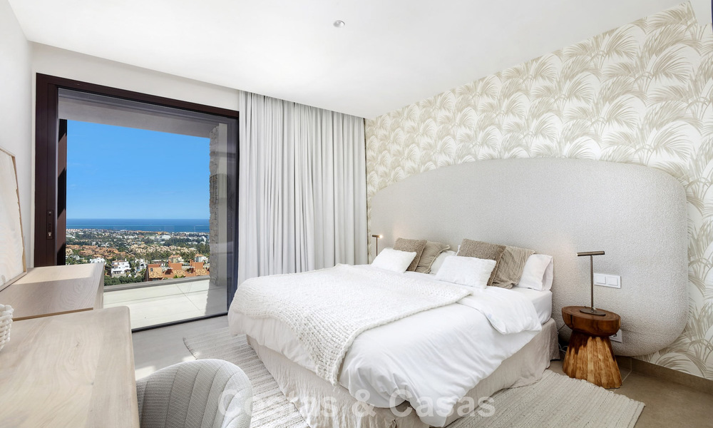Villa de luxe contemporaine avec vues panoramiques à vendre dans les collines de Marbella - Benahavís 800827