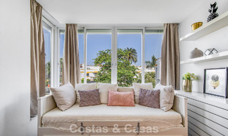 Maison de ville de 4 chambres à vendre avec vue sur la mer, en première ligne de plage sur la Golden Mile de Marbella 800843 