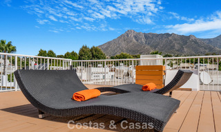 Maison de ville de 4 chambres à vendre avec vue sur la mer, en première ligne de plage sur la Golden Mile de Marbella 800860 