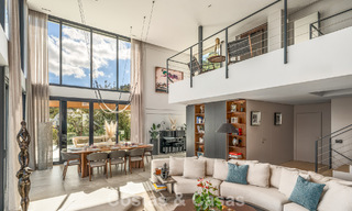 Impressionnante villa de luxe à l’architecture minimaliste moderne à vendre dans les collines de Marbella Est 801147 