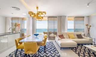 Penthouse exclusif avec une vue mer ouverte spectaculaire à vendre en bord de mer à Estepona 801257 