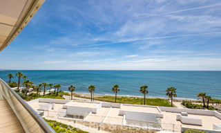 Penthouse exclusif avec une vue mer ouverte spectaculaire à vendre en bord de mer à Estepona 801266 