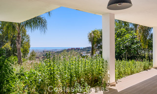 Villa de luxe contemporaine à l’architecture moderne épurée avec vues imprenables à vendre à Marbella Est 801207 
