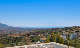 Villa de luxe contemporaine à l’architecture moderne épurée avec vues imprenables à vendre à Marbella Est 801230 