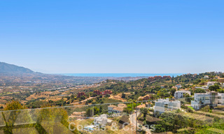 Villa de luxe contemporaine à l’architecture moderne épurée avec vues imprenables à vendre à Marbella Est 801238 