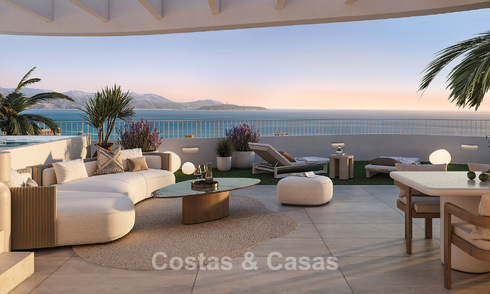 Appartements modernes avec spacieuses terrasses et vue sur la mer à vendre à Torremolinos, près La Carihuela, Málaga, Costa del Sol 801247