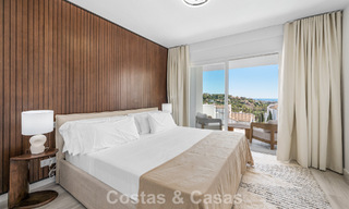 Appartement lumineux, contemporain et rénové avec vue mer à vendre dans les collines de La Quinta, Marbella - Benahavís 801301 
