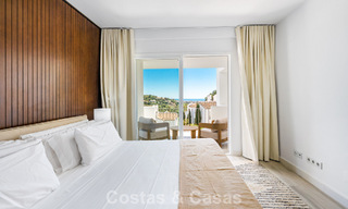 Appartement lumineux, contemporain et rénové avec vue mer à vendre dans les collines de La Quinta, Marbella - Benahavís 801302 