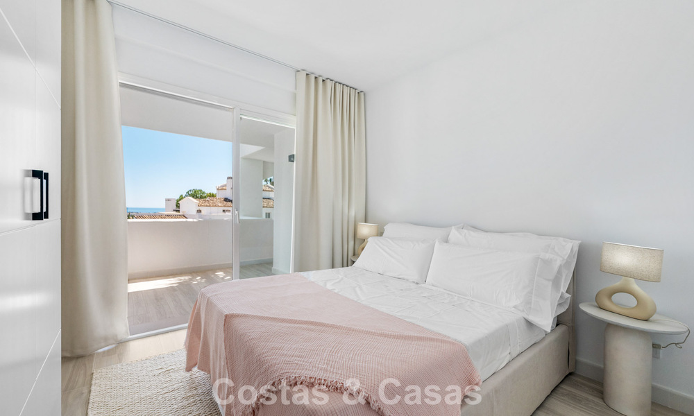 Appartement lumineux, contemporain et rénové avec vue mer à vendre dans les collines de La Quinta, Marbella - Benahavís 801308