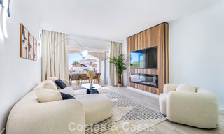 Appartement lumineux, contemporain et rénové avec vue mer à vendre dans les collines de La Quinta, Marbella - Benahavís 801319 