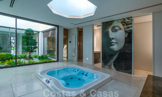 Villa moderne de luxe, prête à emménager, à vendre avec vue à La Quinta, une urbanisation de golf à Marbella - Benahavís 801022 