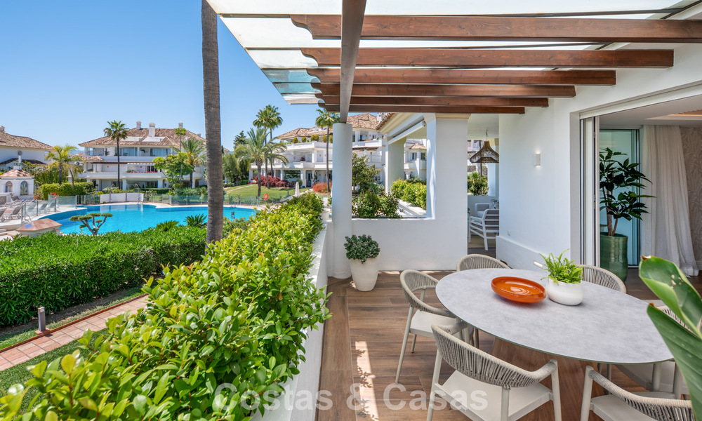 Spacieux appartement de luxe à vendre dans une résidence prisée sur le Golden Mile de Marbella 801403