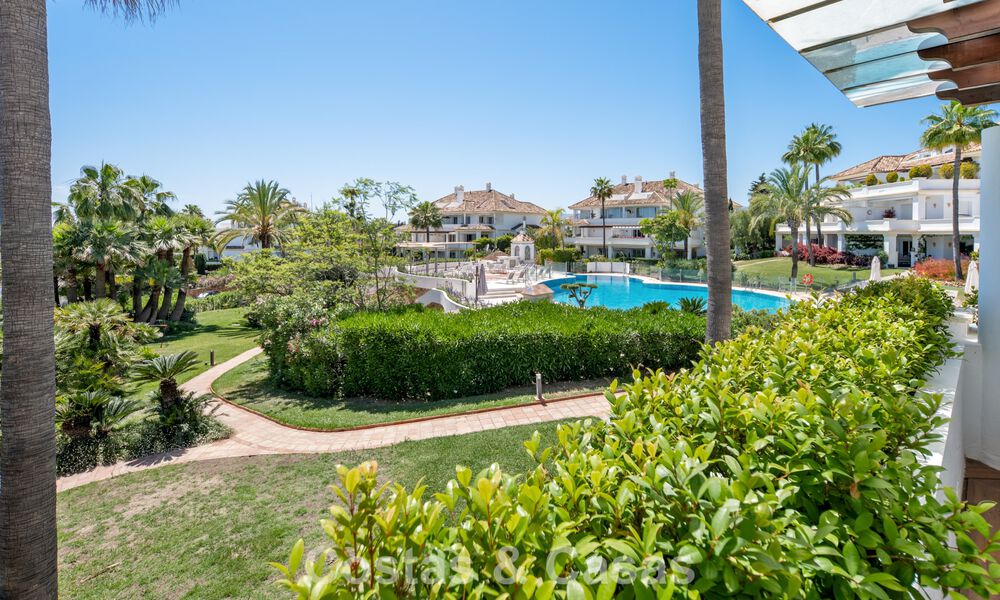 Spacieux appartement de luxe à vendre dans une résidence prisée sur le Golden Mile de Marbella 801404