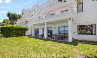 Spacieux appartement avec immense jardin privé et vues panoramiques à vendre à l’est de Marbella 801452 