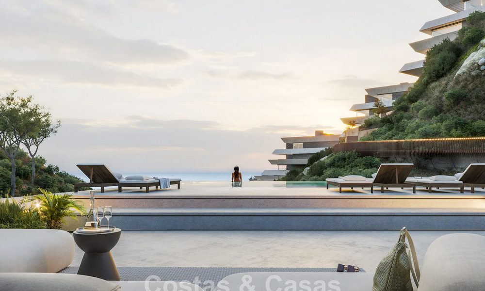 Résidences neuves innovantes avec vue panoramique sur la mer à vendre à Benalmádena, Costa del Sol 801459