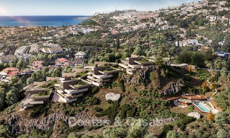 Résidences neuves innovantes avec vue panoramique sur la mer à vendre à Benalmádena, Costa del Sol 801467