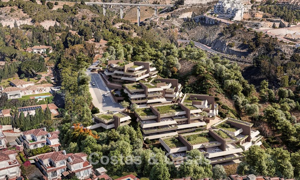 Résidences neuves innovantes avec vue panoramique sur la mer à vendre à Benalmádena, Costa del Sol 801468