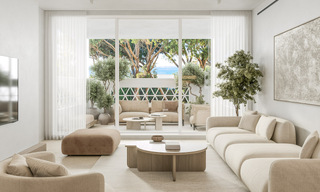 Appartement de luxe rénové avec vue sur la mer à vendre à Playas del Duque, Puerto Banús, Marbella 801656 