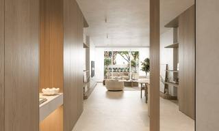Appartement de luxe rénové avec vue sur la mer à vendre à Playas del Duque, Puerto Banús, Marbella 801681 